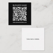 Maak direct een QR-code met de URL van uw website