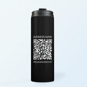 Maak direct een QR-code met de URL van uw website Thermosbeker