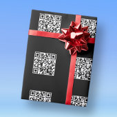 Maak direct een QR-code met tegelpatroon Cadeaupapier
