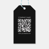 Maak direct een QR code | Modern eenvoudig ontwerp Cadeaulabel (Voorkant)