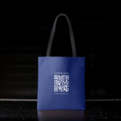 Maak direct een QR code | Modern eenvoudig ontwerp Tote Bag