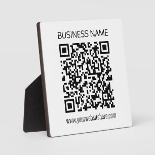 Maak direct een QR-code voor bedrijven met bewerkb Fotoplaat
