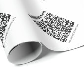 Maak direct een QR-code voor elk website-adres Cadeaupapier (Rol Hoek)