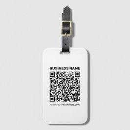 Maak direct een QR-code voor elk websiteadres Bagagelabel
