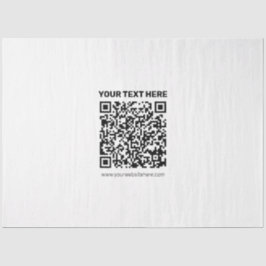 Maak direct een QR-code voor elk websiteadres Tissuepapier