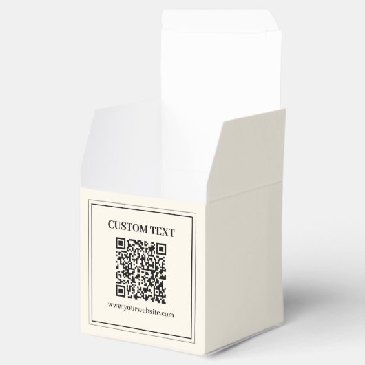Maak direct een scanbare QR-code voor Bedrijven Bedankdoosjes (Geopend)