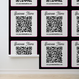 Maak direct een scanbare QR-code voor uw bedrijf Behang