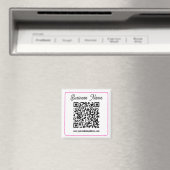 Maak direct een scanbare QR-code voor uw bedrijf Magneet (Insitu (Vaatwasser))
