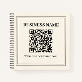 Maak direct een scanbare QR-code voor uw bedrijf Notitieboek