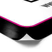 Maak direct een scanbare QR-code voor uw bedrijf Perfect Poster (Hoek)