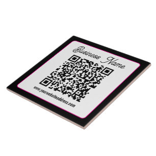 Maak direct een scanbare QR-code voor uw bedrijf Tegeltje