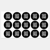 Maak direct een waterdichte QR-code Labels (Vel)