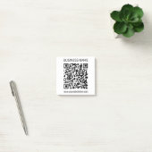 Maak direct een zakelijke QR-code met bewerkbare t Post-it® Notes (Kantoor)
