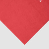 Maak direct je eigen QR-code | Bewerkbare rood Tissuepapier (Detail)