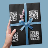 Maak direct je eigen QR-code met tegelpatroon Cadeaupapier