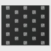 Maak direct QR-code met tegelpatroon Cadeaupapier (Vlak)