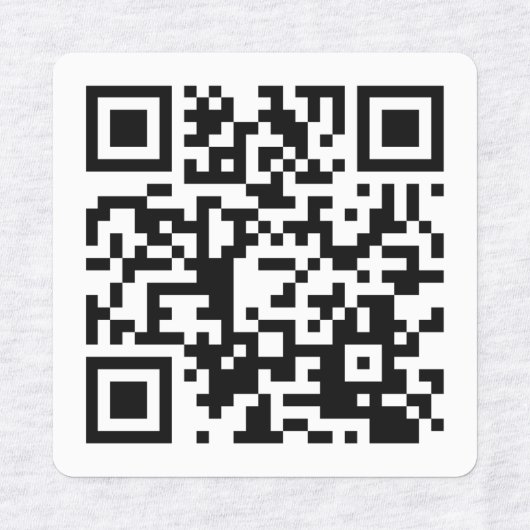 Maak direct QR-codes | ijzer-op Labels (Design 1)