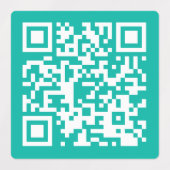 Maak direct QR-codes | Waterdicht Labels (Design 1)