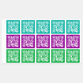 Maak direct QR-codes | Waterdicht Labels (Vel)