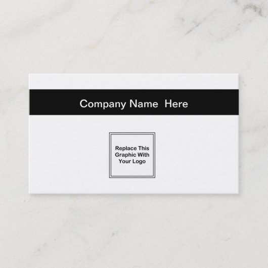 Maak dit uw eigen bedrijf visitekaartje (Voorkant)