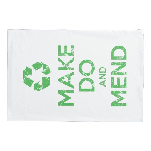 Maak Doen en Mend Proef Hoesje Kussensloop (Achterkant)