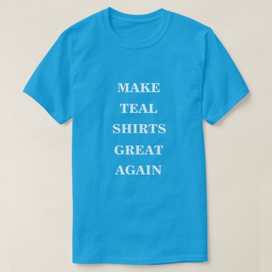 Maak echte Shirten weer geweldig T-shirt (Design voorkant)