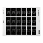 Maak een aangepast etiket (Full Sheet)