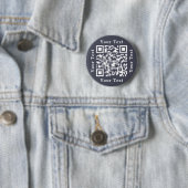 Maak een aangepaste bedrijfswebsite-URL-QR-code vo Ronde Button 5,7 Cm (In situ)