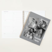   Maak een aangepaste foto elegante moderne gezins Planner (Display)