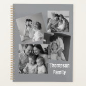   Maak een aangepaste foto elegante moderne gezins Planner (Voorkant)