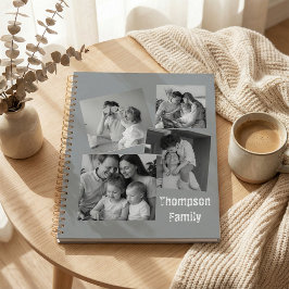 Maak een aangepaste foto elegante moderne gezins Planner