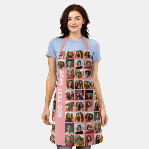 Maak een aangepaste fotocollage met 18 foto's schort