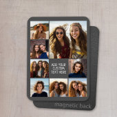 Maak een aangepaste fotocollage met 8 foto's magneet