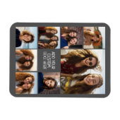 Maak een aangepaste fotocollage met 8 foto's magneet (Horizontaal)