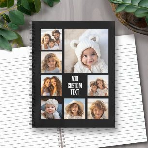 Maak een aangepaste fotocollage met 8 foto's notitieboek