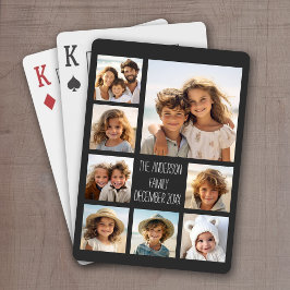 Maak een aangepaste fotocollage met 8 foto's speelkaarten