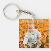 Maak een aangepaste gepersonaliseerde gemaakt voor sleutelhanger (Voorkant)