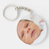 Maak een aangepaste gepersonaliseerde gemaakt voor sleutelhanger (Voorkant)