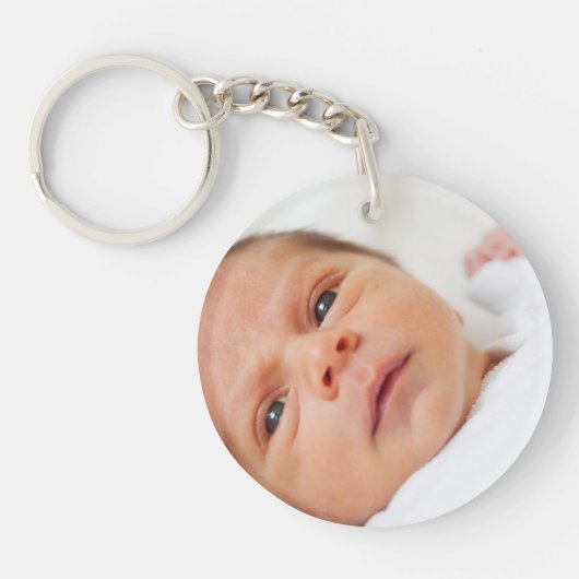 Maak een aangepaste gepersonaliseerde gemaakt voor sleutelhanger (Voorkant)