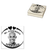 Maak een aangepaste grappige gezicht leraar goedke rubberstempel (Gestempeld)