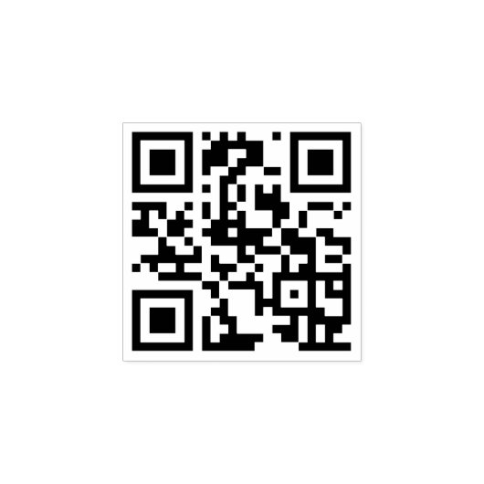 Maak een aangepaste QR-code voor een scannbaar web Rubberstempel (Afrduk)