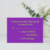 Maak een aangepaste uitnodiging voor een Halloween (Staand voorkant)