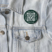 Maak een aangepaste zakelijke website URL Scan mij Ronde Button 5,7 Cm (In situ)