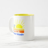 Maak een begin met de CPA-examenstudie Tweekleurige Koffiemok (Voorkant links)