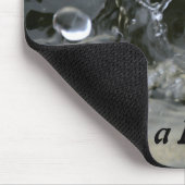 Maak een Big Splash Grey Fun Inspirerend Muismat (Hoek)