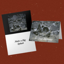 Maak een Big Splash Stylish Fun Birthday Card