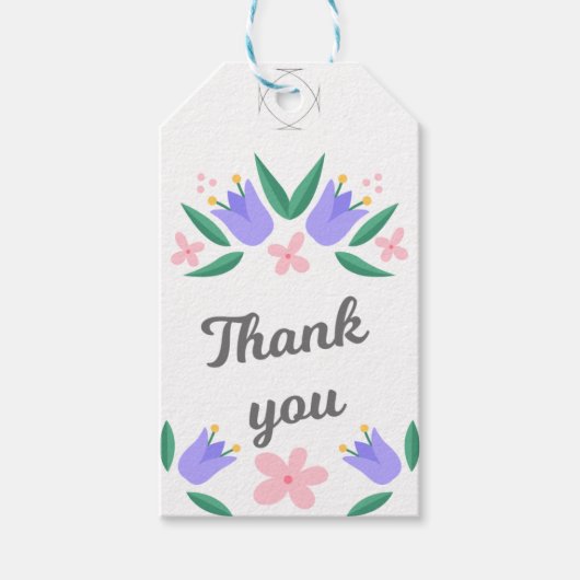 Maak een blijvende indruk met Thoughtful Cadeaulabel (Voorkant)