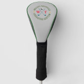 maak een cool monogram voor een golfspeler golfheadcover (Voorkant)