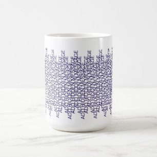 Maak een coole trendy aangepaste geheime boodschap koffiemok