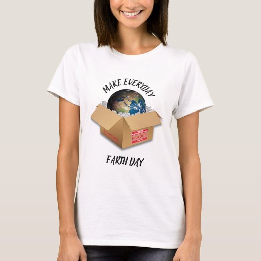 MAAK EEN DAGELIJKS EARTH DAY T-SHIRT (Voorkant)